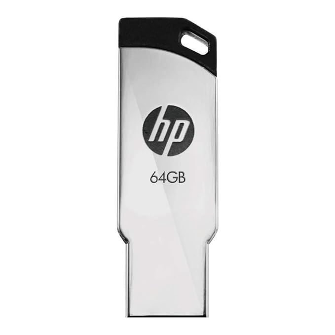 HP v236w USB 2.0 64GB Pen Drive, Metal - Image 2