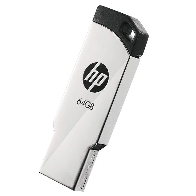 HP v236w USB 2.0 64GB Pen Drive, Metal - Image 3